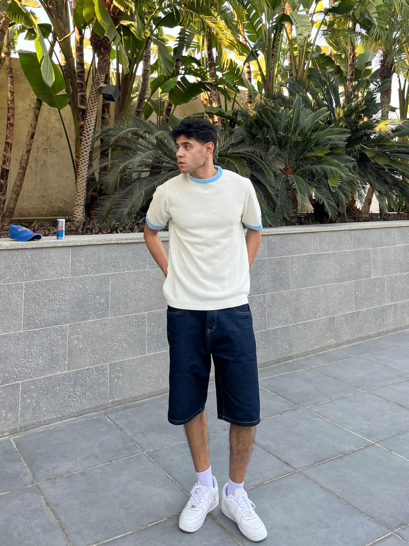 Knit Ringer T-Shirt (FOR HIM)