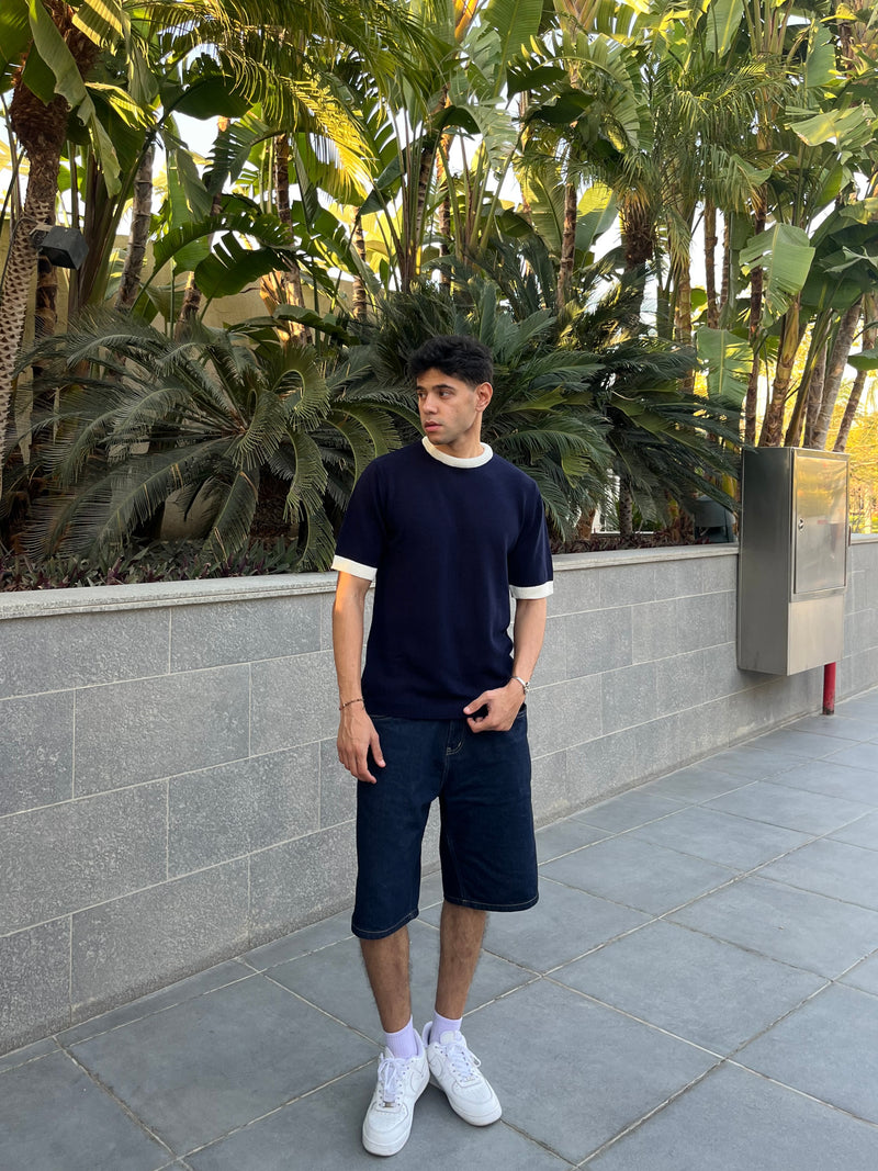 Knit Ringer T-Shirt (FOR HIM)