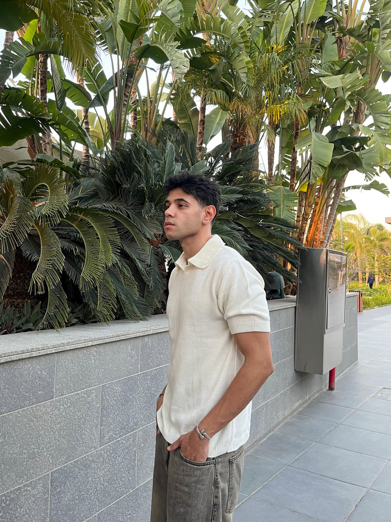 Knit Polo T-Shirt (FOR HIM)